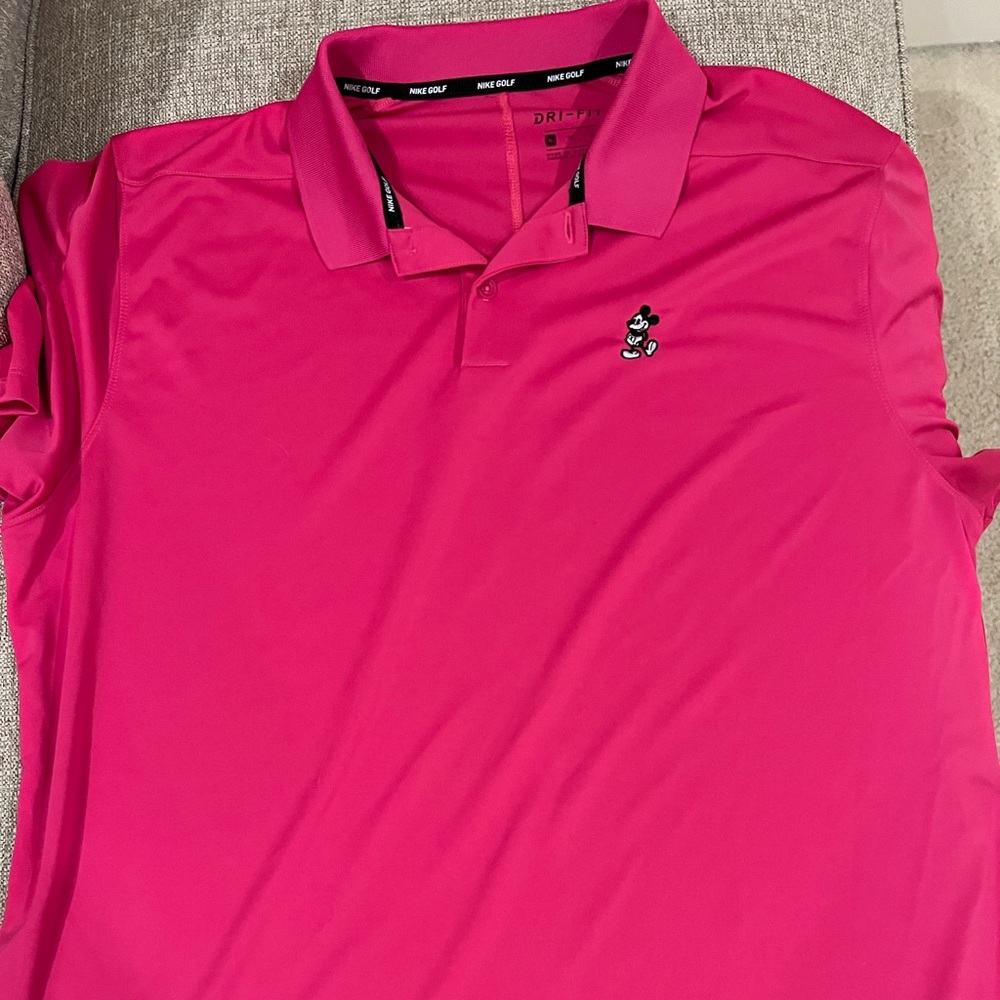 Disney Parks Nike Polo Mickey Mouse